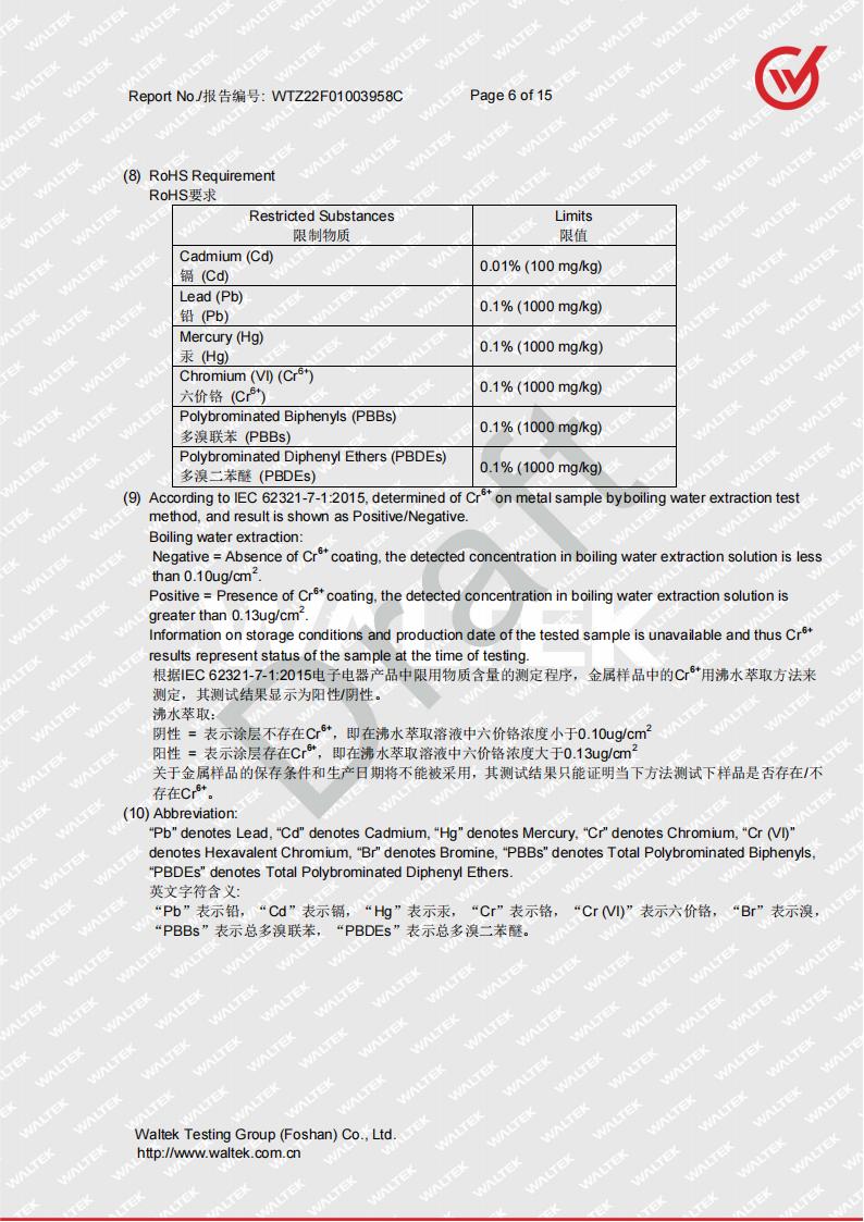 91视频直播整機ROHS2.0 DRAFT WTZ22F01003958C_05